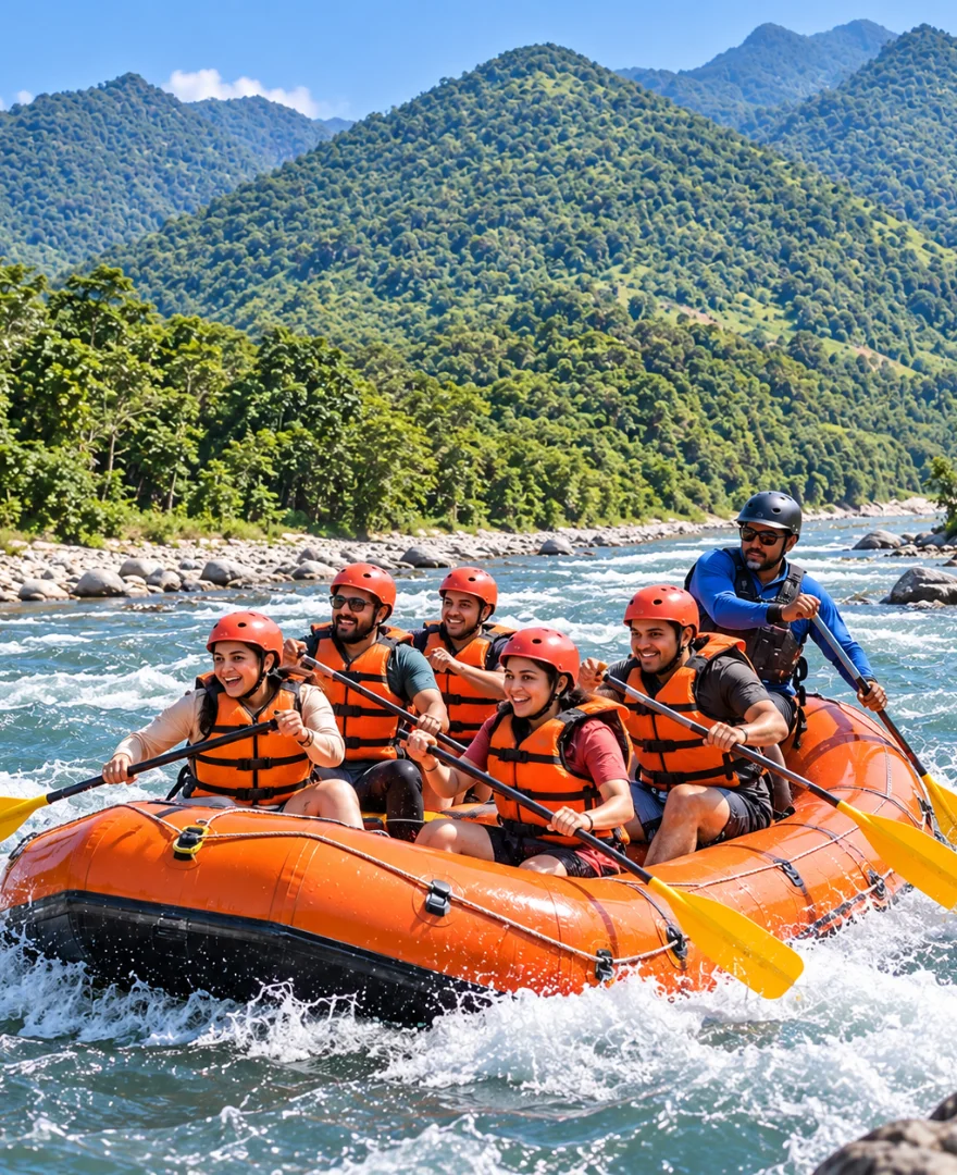 River Rafting in Manas National Park
